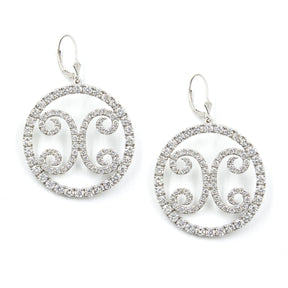 DIAMOND EARRINGS - QUEENS (LARGE) - Chris Aire Fine Jewelry & Timepieces