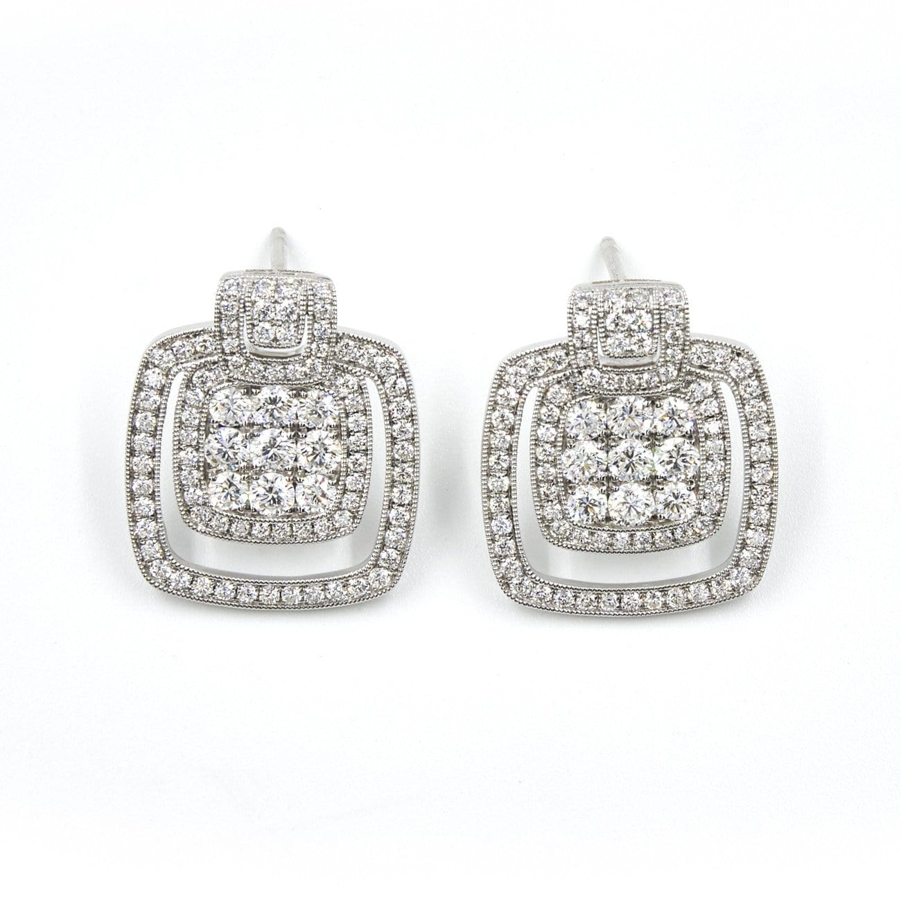 HEIRESS-DIAMOND EARRINGS - Chris Aire Fine Jewelry & Timepieces