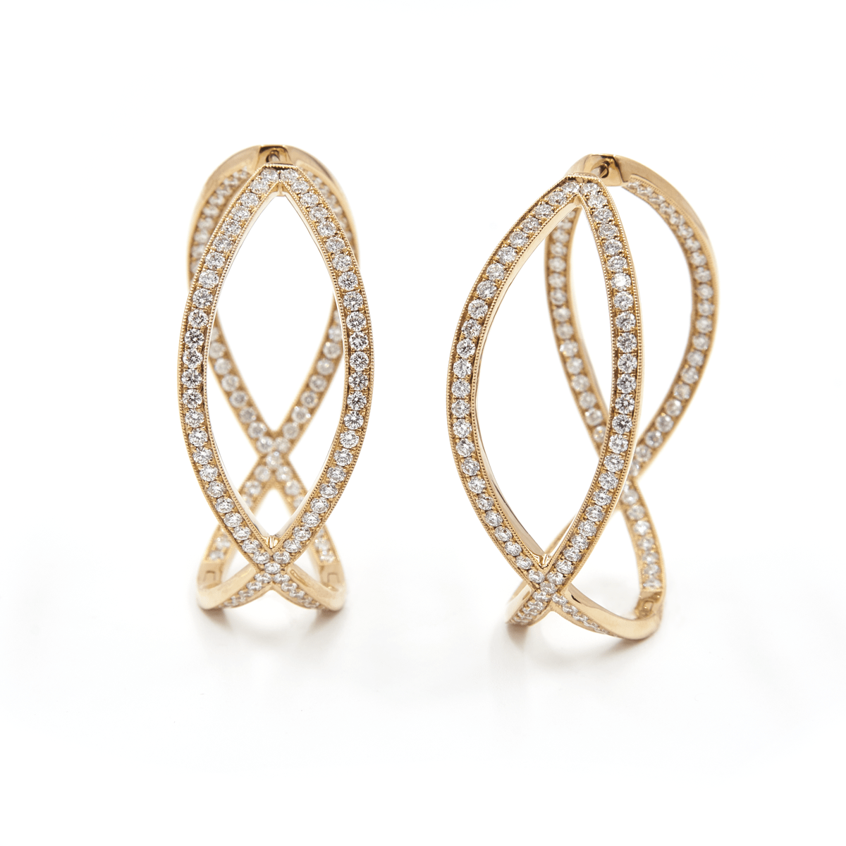 LIFE ETERNAL DIAMOND EARRINGS - Chris Aire Fine Jewelry & Timepieces