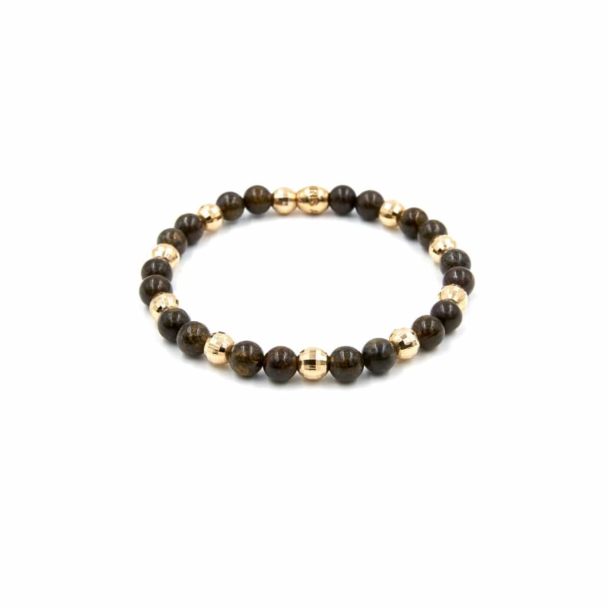 GOLD AND BEAD  BRACELET - Chris Aire Fine Jewelry & Timepieces