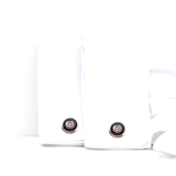 Mission - 18K Solid Gold & Onyx Black Diamond Cufflinks - Red Gold®